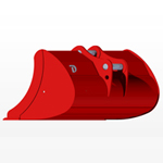 Excavator Cleaning Bucket